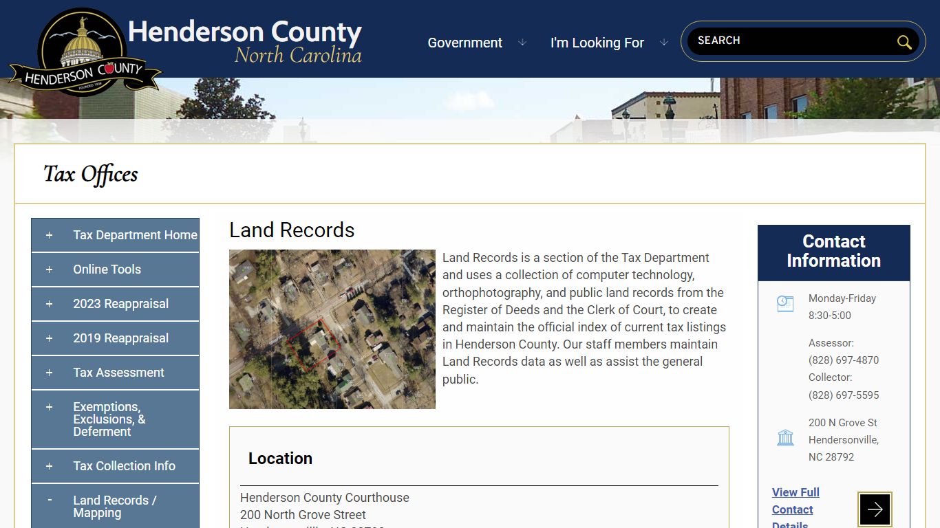 Land Records | Henderson County North Carolina