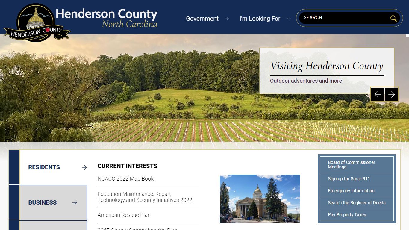 Home Page | Henderson County North Carolina